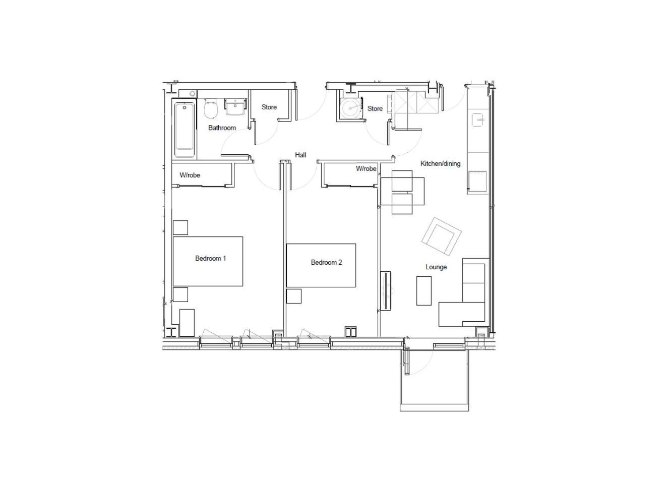 Comfy 2-bedroom With Parking & Balcony In Jewellery Quarter, Apartment Birmingham
